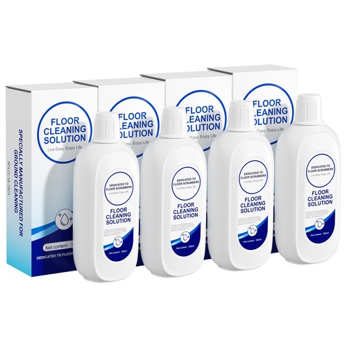 4pcs floor cleaning solution - 4pcs,
