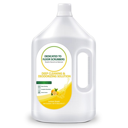 Lemon scent floor - oz,