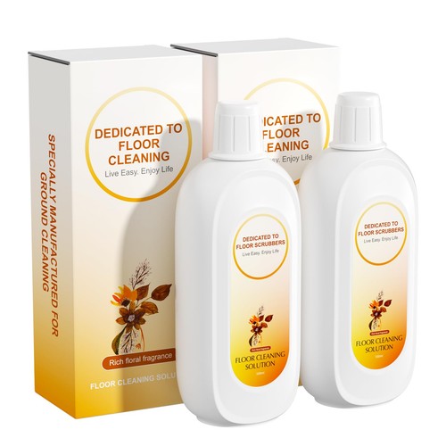 Floor cleaning solution - floor, with